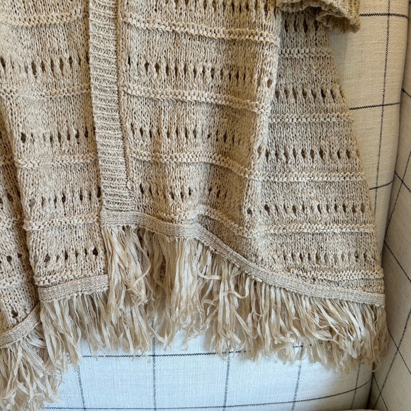 Anthropologie Fringe Wrap - Picture 3 of 4